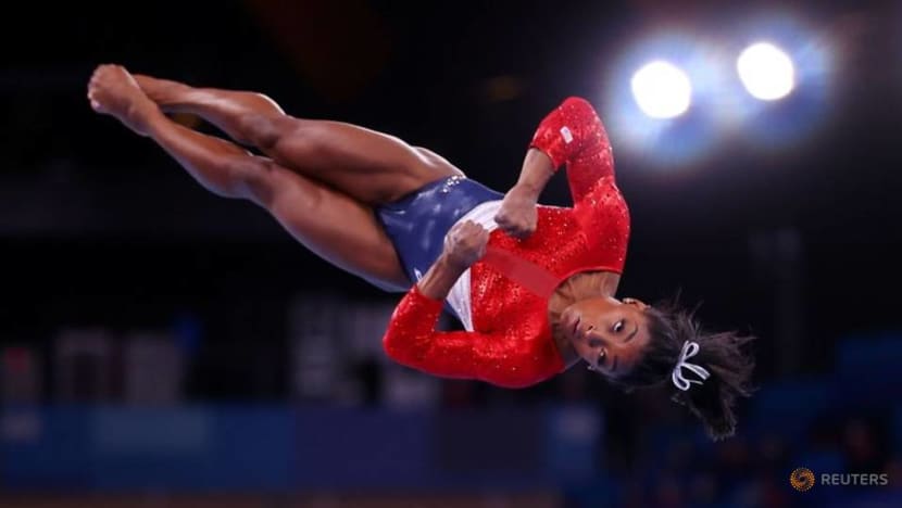 Column-I had the "twisties" just like Simone Column-I had the "twisties" just like Simone