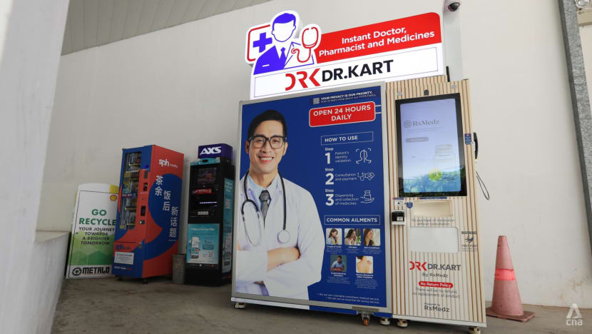 Enter Dr Kart - Singapore's first medical vending machine that brings the clinic to you. Located at Shell petrol station at 9 Tampines Avenue 2, this innovative kiosk is revolutionizing how Singaporeans access healthcare, especially during those inconvenient late hours.