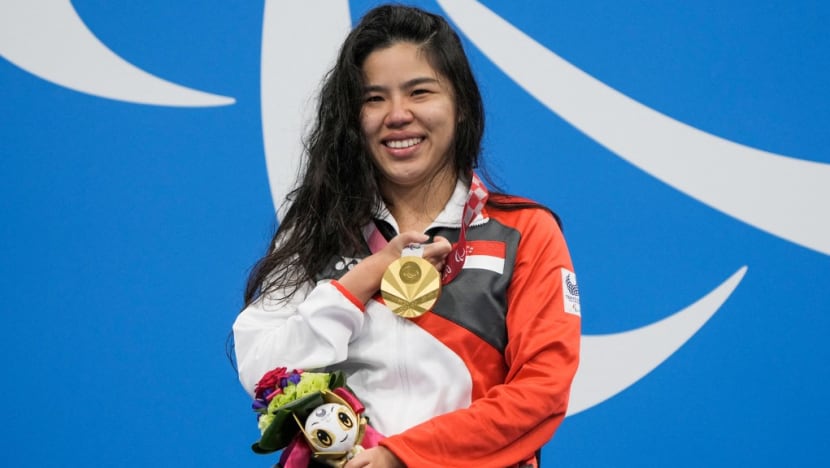 Swimming: Singapore's Yip Pin Xiu wins gold in women's 100m backstroke S2 at Tokyo Paralympics Swimming: Singapore's Yip Pin Xiu wins gold in women's 100m backstroke S2 at Tokyo Paralympics