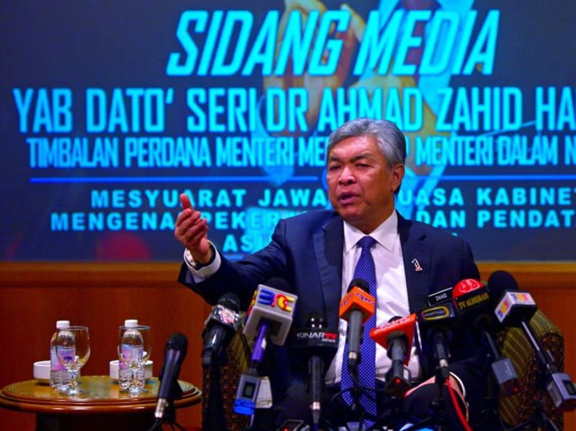Malaysian Deputy Prime Minister Dr Ahmad Zahid Hamidi said the government will not allow the gay event or party planned for September 30 in Kuala Lumpur. Photo: Malay Mail Online