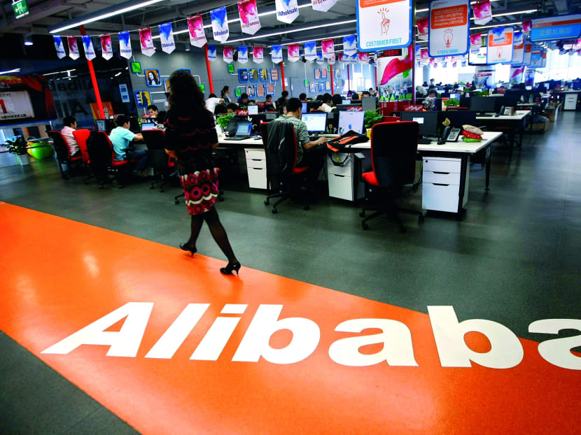 Alibaba headquarters in Hangzhou, Zhejiang province. The e-commerce giant will form a venture in China with Intime. It will own about 80 per cent of the venture, with Intime controlling the rest. Photo: Bloomberg