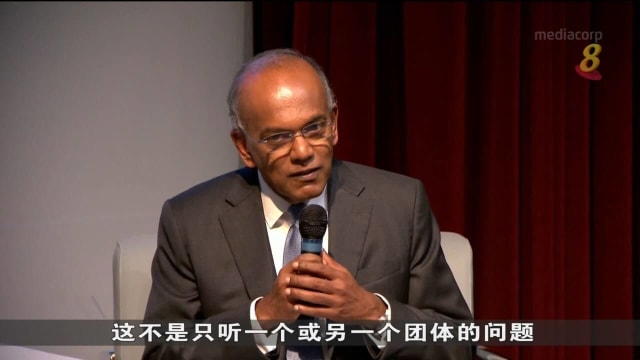 尚穆根：政府会听取各方意见 做对我国最有利决定