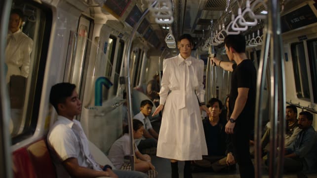 In a hijacked MRT train, Rebecca Lim and Andie Chen play enemies not lovers for once