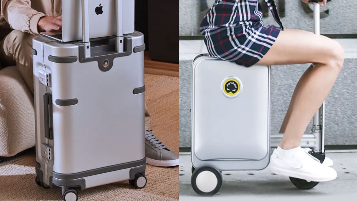Samsara smart top suitcase