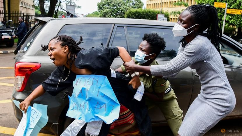 Uganda police arrest 11 female lawmakers during protest