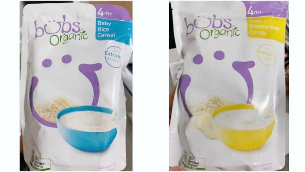 Bubs organic shop rice cereal