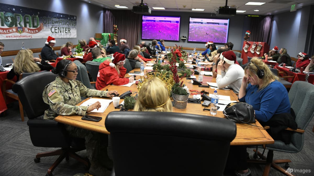 US-Canada military centre ‘tracks’ Santa for 68th year