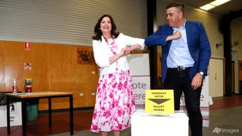 COVID-19 pandemic takes center stage in Australia's Queensland vote COVID-19 pandemic takes center stage in Australia's Queensland vote