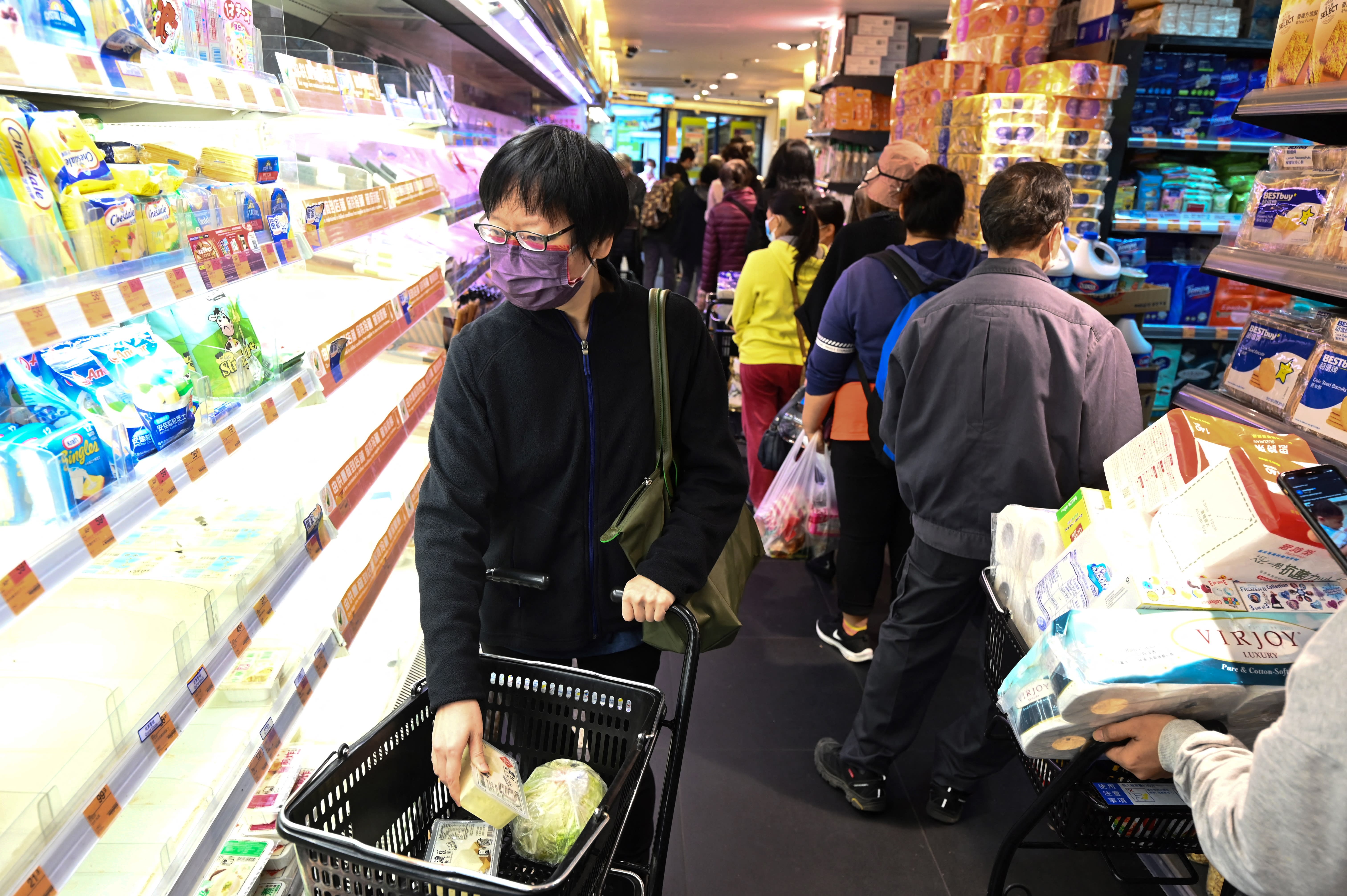 Panic buying returned to the city this week with many supermarket shelves stripped bare following mixed messaging from the government over whether it plans a city lockdown later this month when it tests all residents.