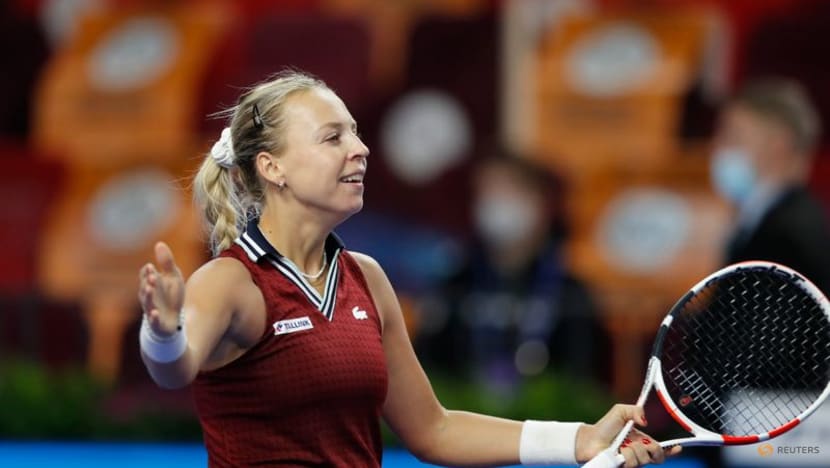 Kontaveit scoops fourth title of 2021 to secure WTA Finals spot Kontaveit scoops fourth title of 2021 to secure WTA Finals spot