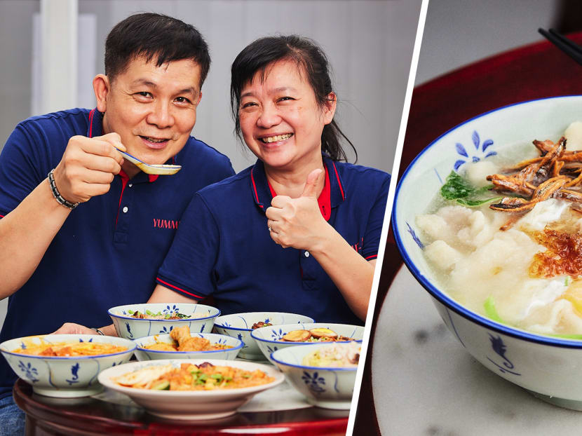 Ex Mediacorp Actor Lin Yisheng Sells 'Hand-Torn' Mee Hoon Kueh And Set Meals From $4.50 At Home-Style Eatery In Novena