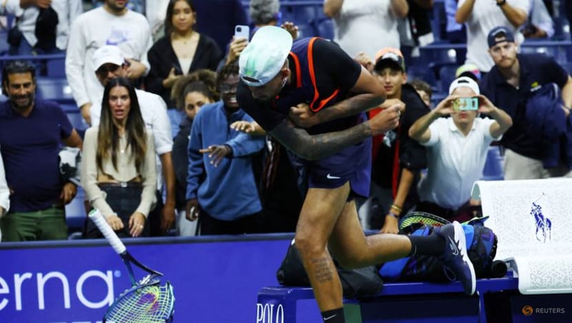 Kyrgios fined again at US Open Kyrgios fined again at US Open