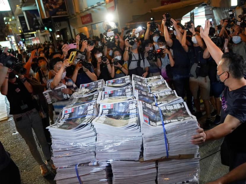 Hong Kong police arrest former Apple Daily journalist at airport: Media Hong Kong police arrest former Apple Daily journalist at airport: Media
