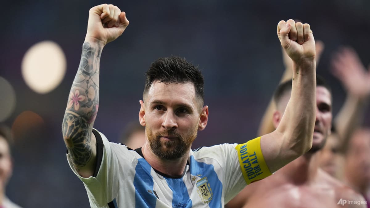 Messi scores in landmark match as Argentina reach World Cup quarters