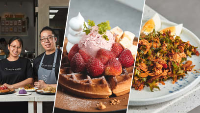 Wallet-Friendly Strawberry Cheesecake Waffle, Crab Fried Rice By Ex-Waku Ghin Chefs At Café & Cloud Kitchen