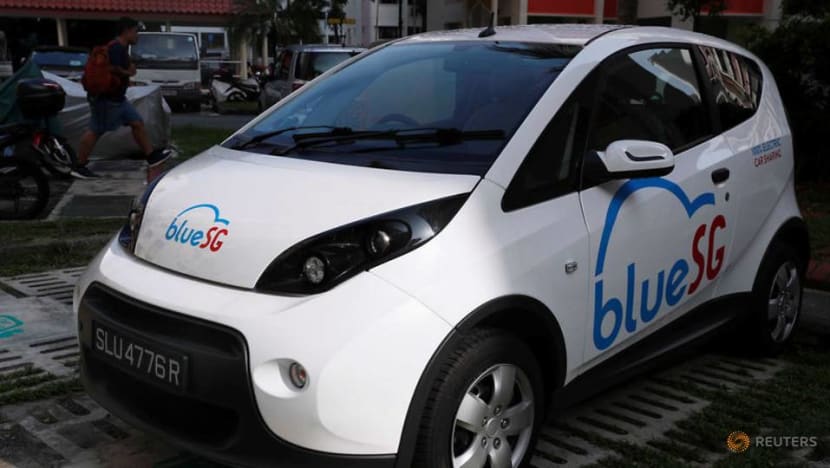 Electric car-sharing firm BlueSG opens 100th charging station Electric car-sharing firm BlueSG opens 100th charging station