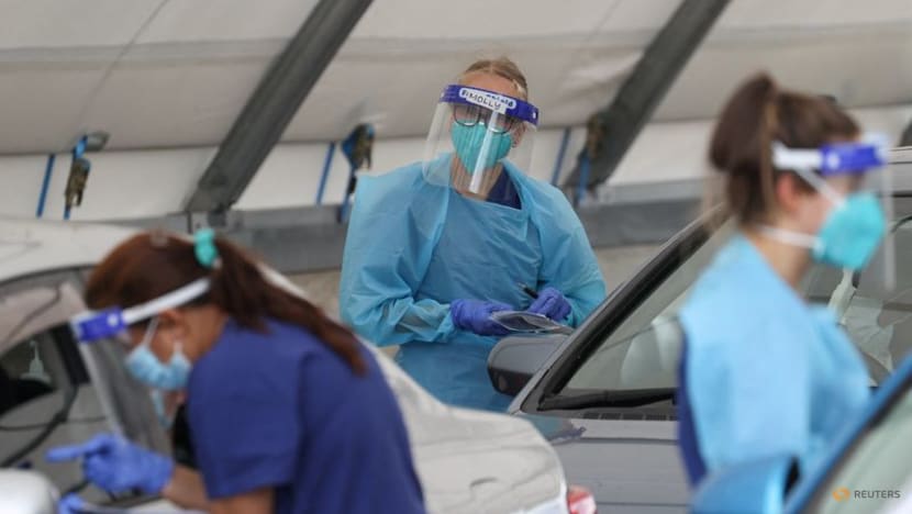 Australia COVID-19 infections hit record amid runaway Omicron outbreak Australia COVID-19 infections hit record amid runaway Omicron outbreak