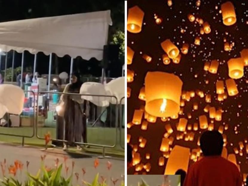 Sky lantern hotsell festival