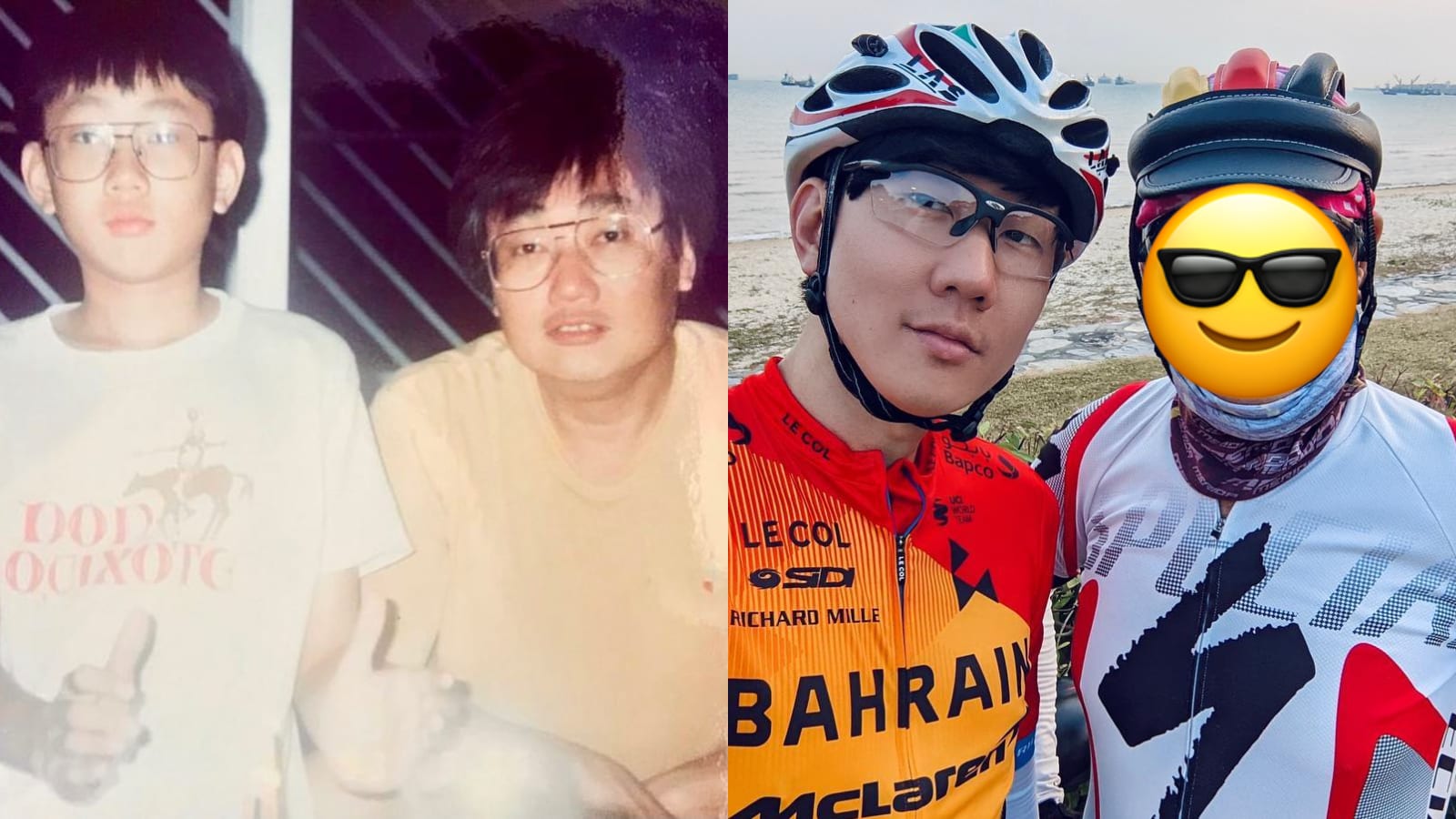 Netizens Say JJ Lin & His Dad Can Pass Off As Brothers Netizens Say JJ Lin & His Dad Can Pass Off As Brothers
