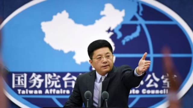 中国批台湾民进党纵容“台独”分裂活动
