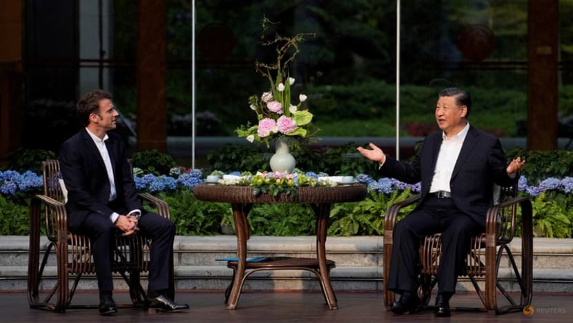 Macron's aim of EU unity on China undone by trip fallout Macron's aim of EU unity on China undone by trip fallout