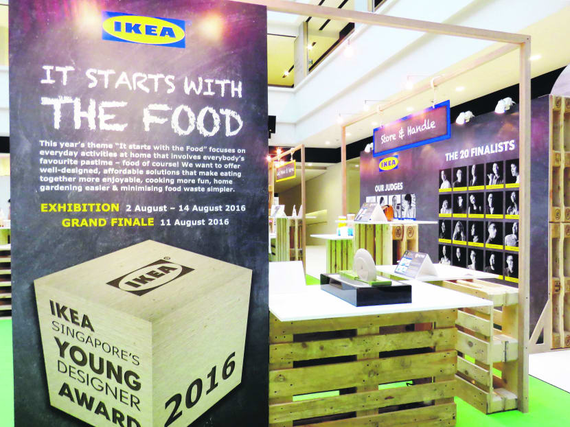 IKEA Singapore Young Designer Award is back on its third edition featuring top 20 student designs based on the theme "It Starts With The Food." Photo: IKEA Singapore