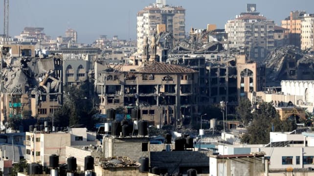 US vetoes UN ceasefire bid as battles rage across Gaza