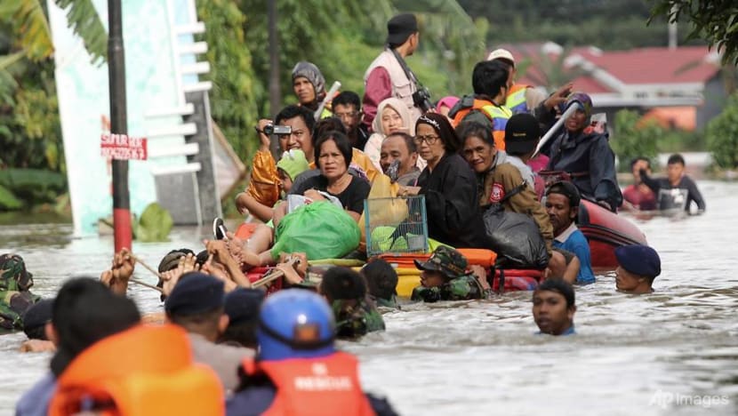 Floods, landslides kill at least eight in Indonesia Floods, landslides kill at least eight in Indonesia
