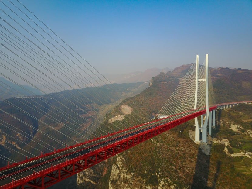 World’s highest bridge opens in China