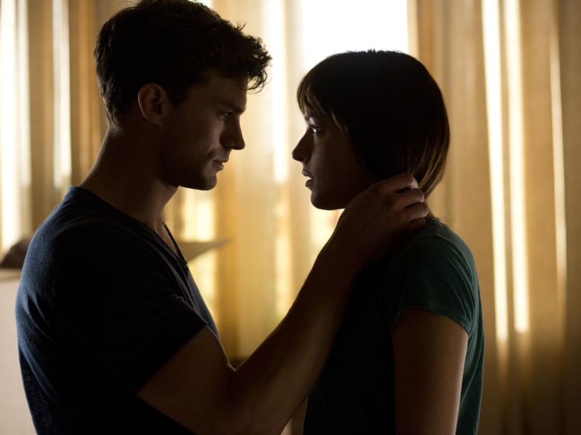 Christian Grey and Ana Steele are just the latest couple in a long line of unvconventional romantic pairings in cinema.