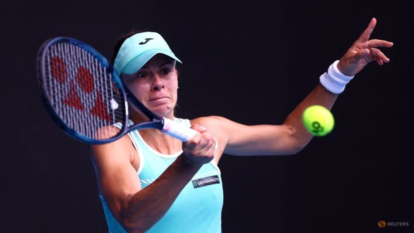 Stunned Linette ousts Pliskova to reach first Grand Slam semi Stunned Linette ousts Pliskova to reach first Grand Slam semi