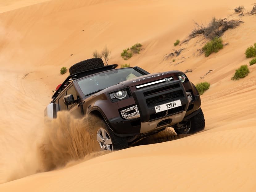 What it’s like dune bashing in Dubai in the new Land Rover Defender 130 What it’s like dune bashing in Dubai in the new Land Rover Defender 130