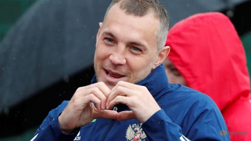 Soccer-Russia bank on boost from exuberant striker Dzyuba Soccer-Russia bank on boost from exuberant striker Dzyuba