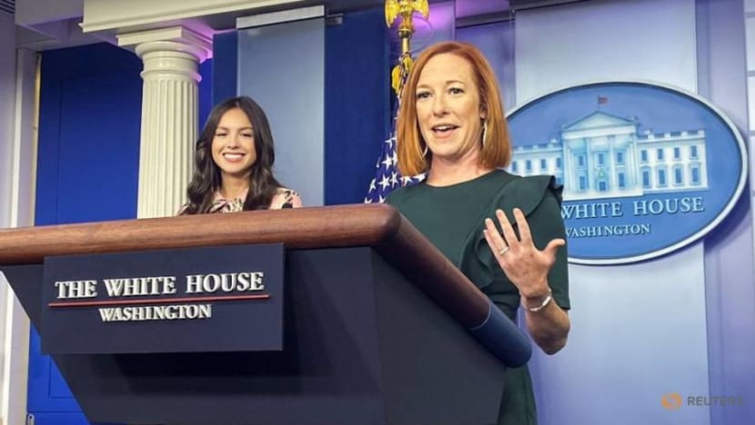 In White House visit, singer Oliva Rodrigo urges vaccinations for youth In White House visit, singer Oliva Rodrigo urges vaccinations for youth