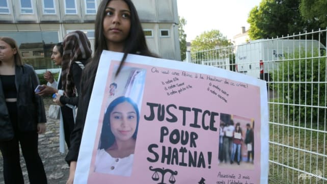 French court sentences man to 18 years for burning alive pregnant teenager