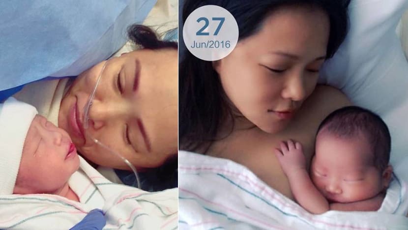 Annie Yi gives birth to a baby girl
