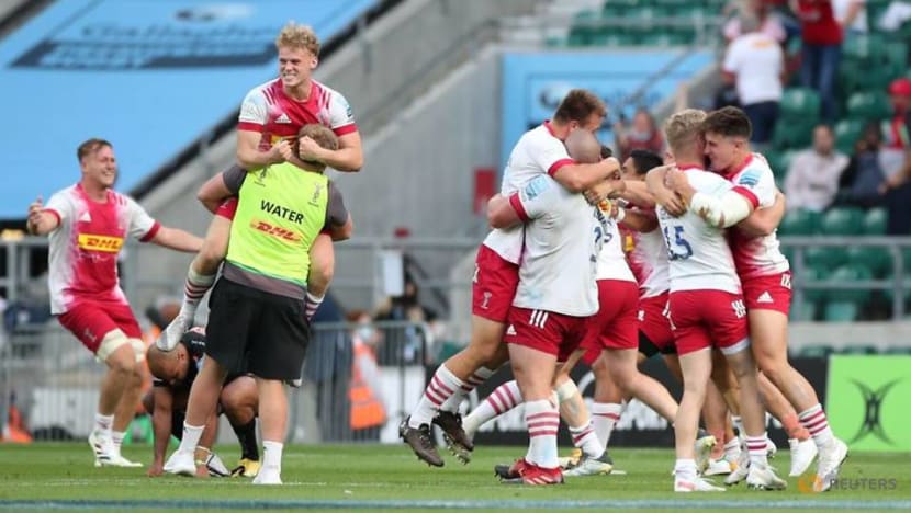 Rugby-Harlequins beat Exeter in thriller to take Premiership crown Rugby-Harlequins beat Exeter in thriller to take Premiership crown