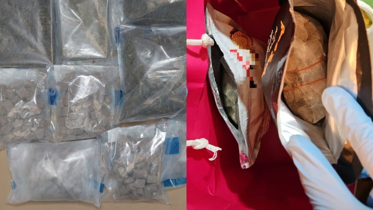 Drugs worth S$473,000 seized by CNB; man and woman arrested