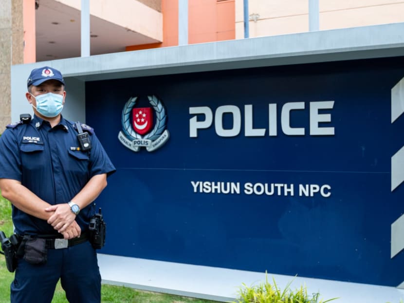 Station Inspector Jeff Lim (pictured) said that the recent incident of online users falsely accusing him of misconduct would not affect how he conducts his duties in future.