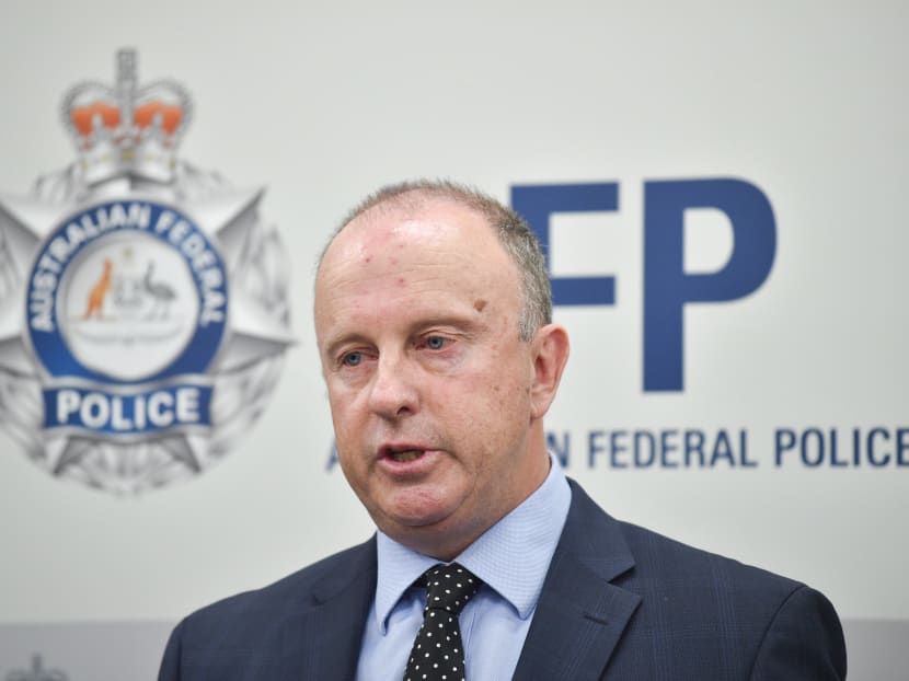 Australian Federal Police Assistant Commissioner Neil Gaughan speaks to the media about a North Korean agent in Sydney on December 17, 2017. Photo: AFP