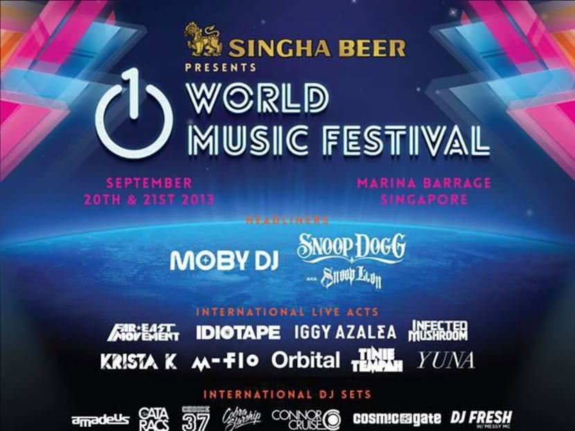 The 1 World Music Festival has been cancelled, just two days before its opening night. Photo: 1worldmusicfestival Facebook page