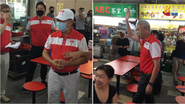 【直播】【新加坡大选】 陈清木和李显扬 随丹戎巴葛团队走访ABC砖厂熟食中心