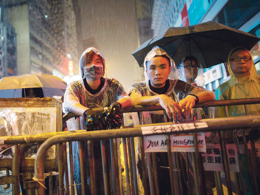Hong Kong’s tycoons silent on democracy protests
