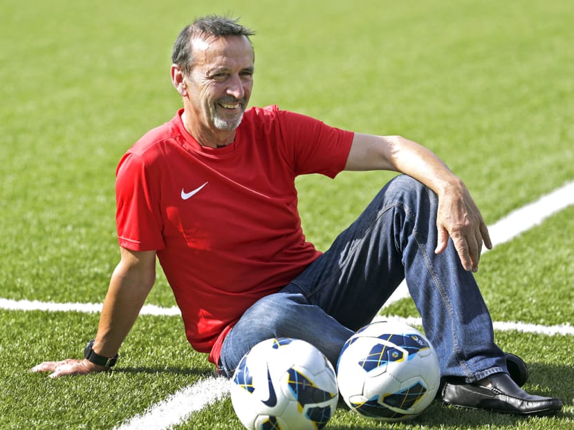 Richard Tardy, head coach of the national youth teams. Photo: Wee Teck Hian