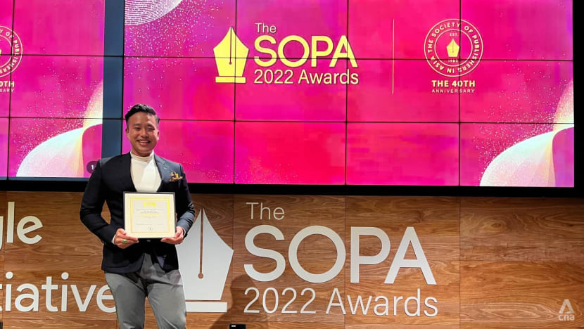 CNA938 documentary on cryptocurrency scams wins SOPA award