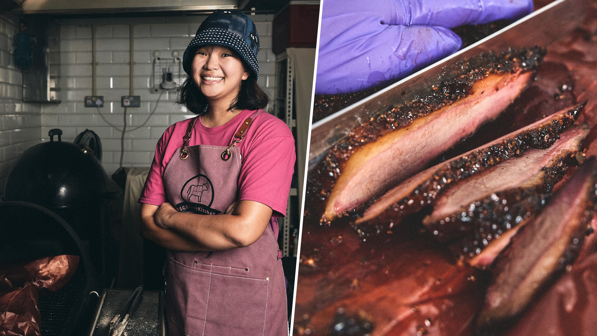 One Of S’pore’s Rare Female “Pit Masters”, She Sleeps Overnight In Kitchen Smoking American BBQ Brisket One Of S’pore’s Rare Female “Pit Masters”, She Sleeps Overnight In Kitchen Smoking American BBQ Brisket