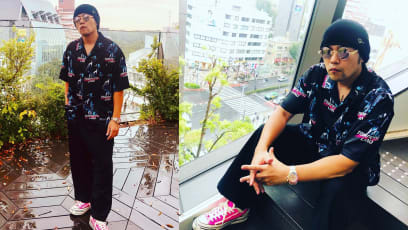 Jay Chou Scared Off All The Customers In A Tokyo Café 'Cos He Was Dressed Like This