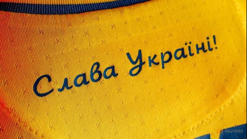 Ukraine reaches compromise with UEFA on soccer jersey slogan Ukraine reaches compromise with UEFA on soccer jersey slogan