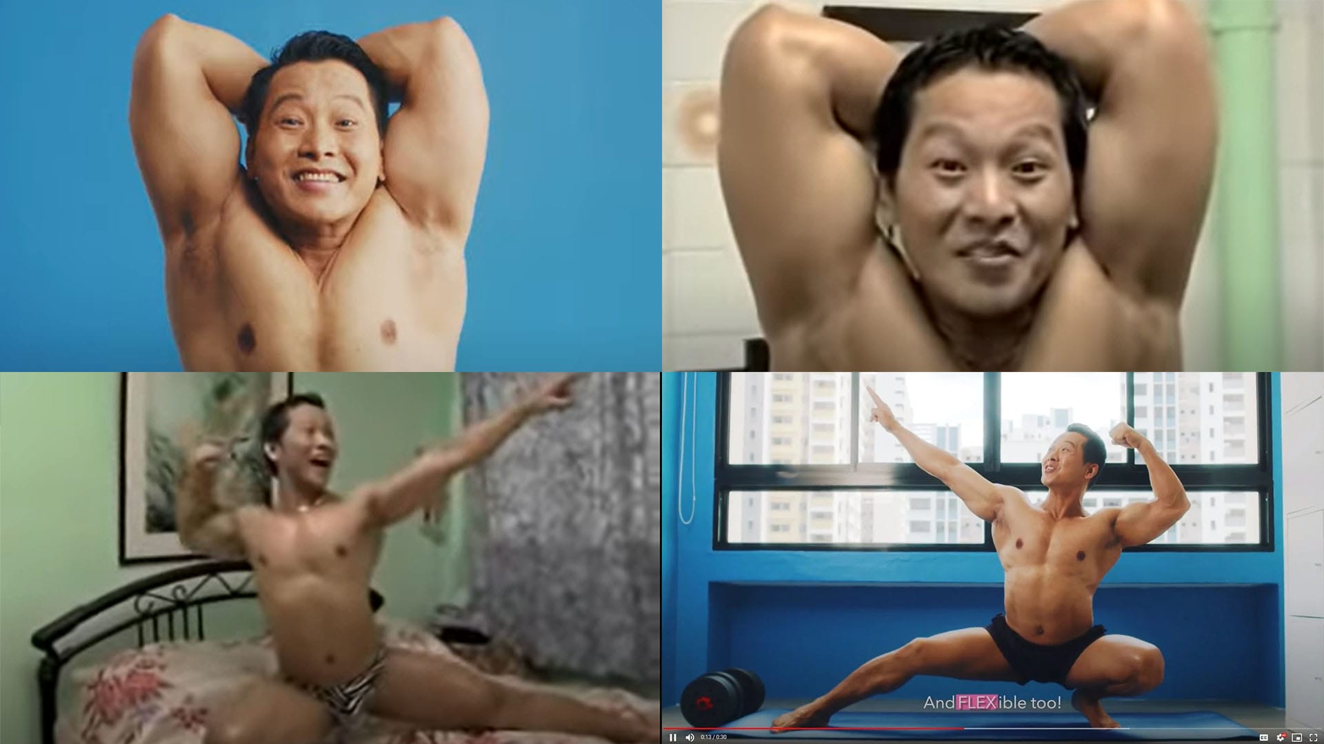 Mocca Man Reveals What He Did To Prepare For New 99.co Ad — And How He Still Looks The Same Even After 14 Years