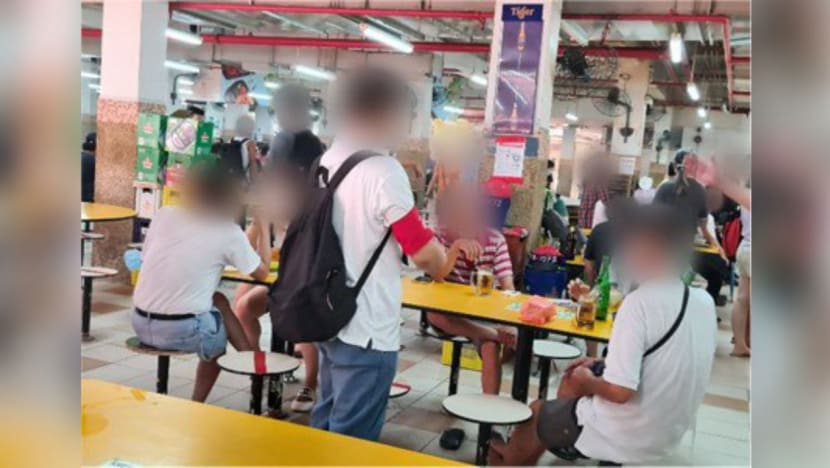 More than 180 people caught over 3 days for breaching COVID-19 measures at hawker centres